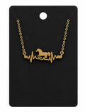 Horse Heartbeat Necklace