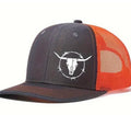 Orange Bull Baseball Cap