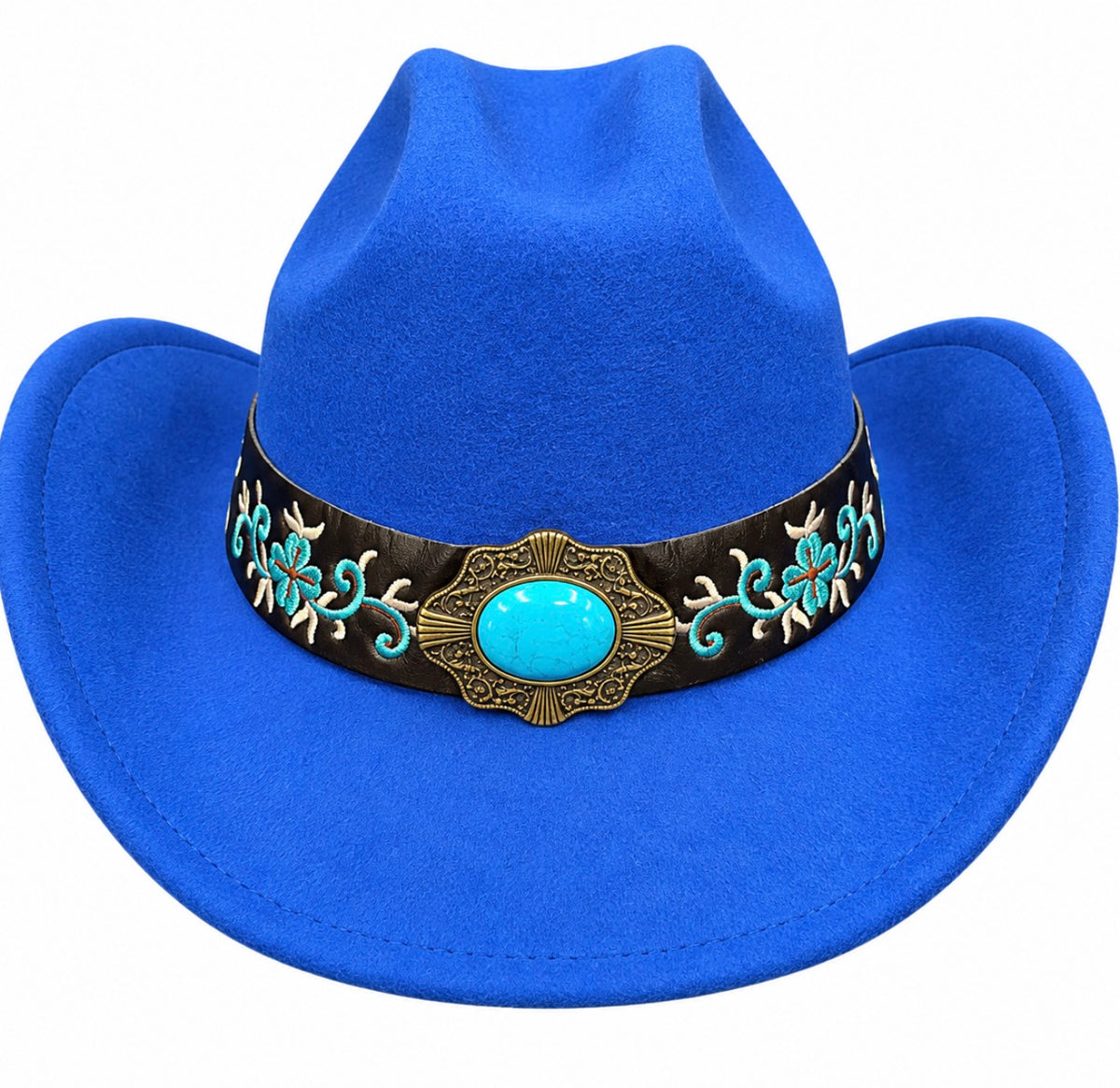 Blue Cowboy Hat