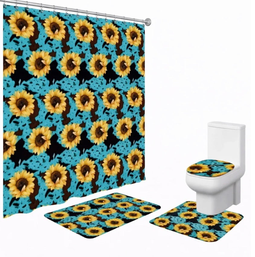 Sunflower Bathroom Set