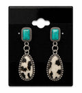 Cow Print Earrings