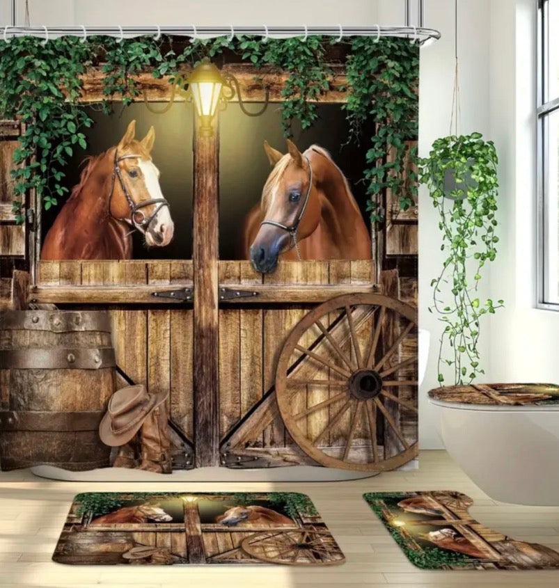 Barn 4 Piece Shower Set