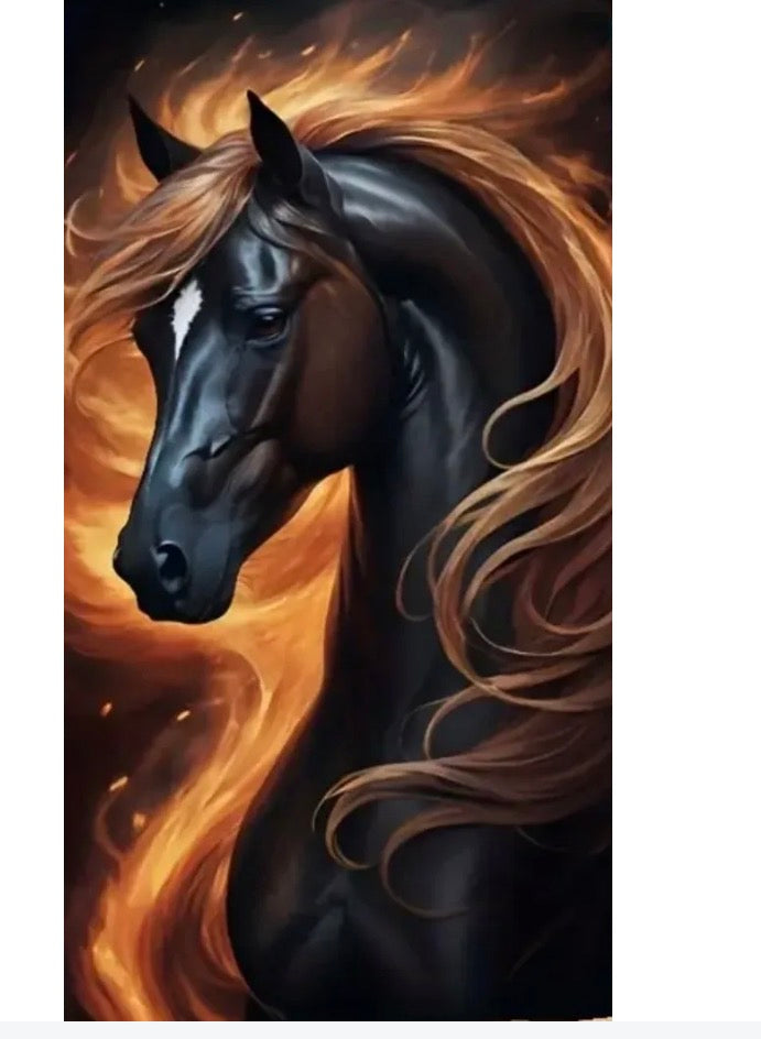 Horse Beach Towel