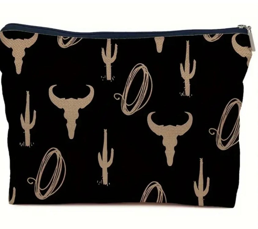 Bull Head Makeup Bag