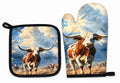 Cattle Farm Potholders