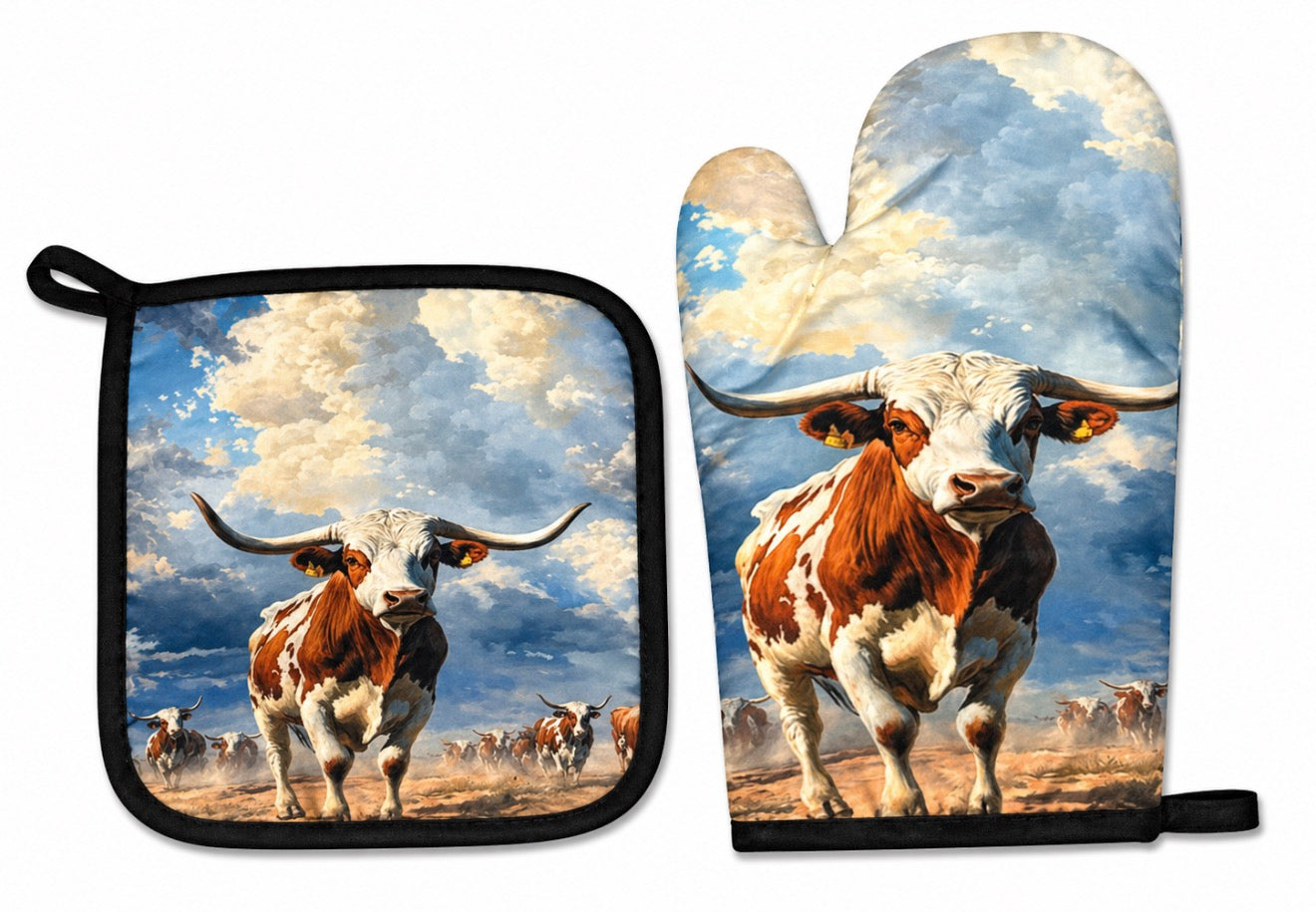 Cattle Farm Potholders