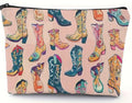 Cowboy Boot Makeup Bag