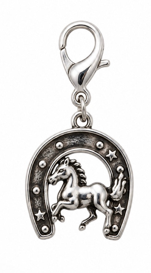 Horse Clip Keychain