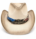 Silver USA Hat