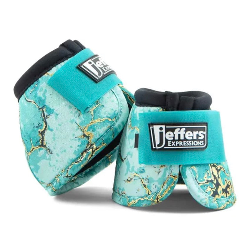Teal Bell Boots