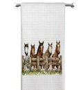 Running Horses Kitchen Towel