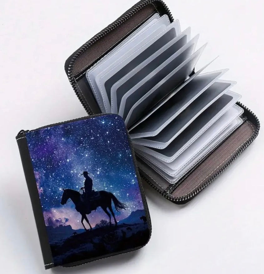 Night Sky Horse Wallet