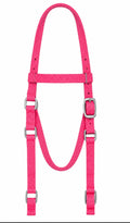 Pink horse headstall