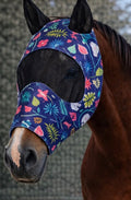 Green Blue Fly Mask