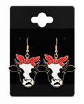 Cow Dangle Earrings