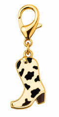 Moo Boot Clip Keychain