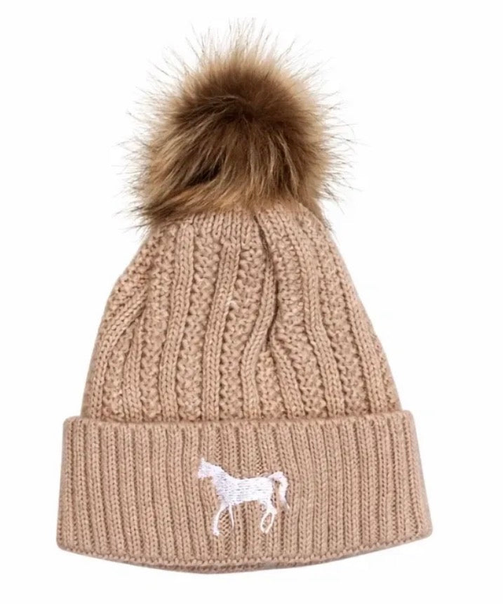 Tan Horse Hat