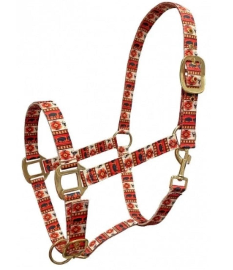 Buffalo Printed Breakaway Halter