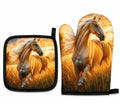 Sunset Palomino Potholders