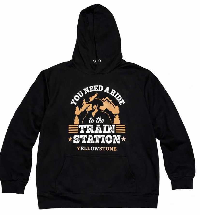 Train Yellowstone Hoodie