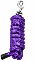 Purple 7.5 foot lead rope