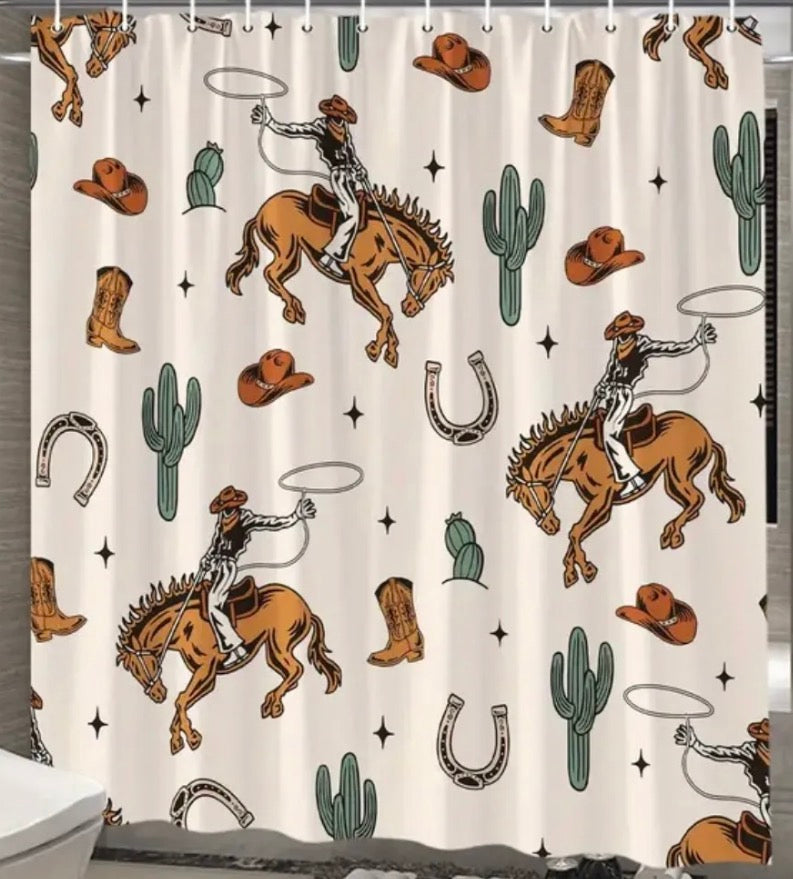 Rodeo Shower Curtain