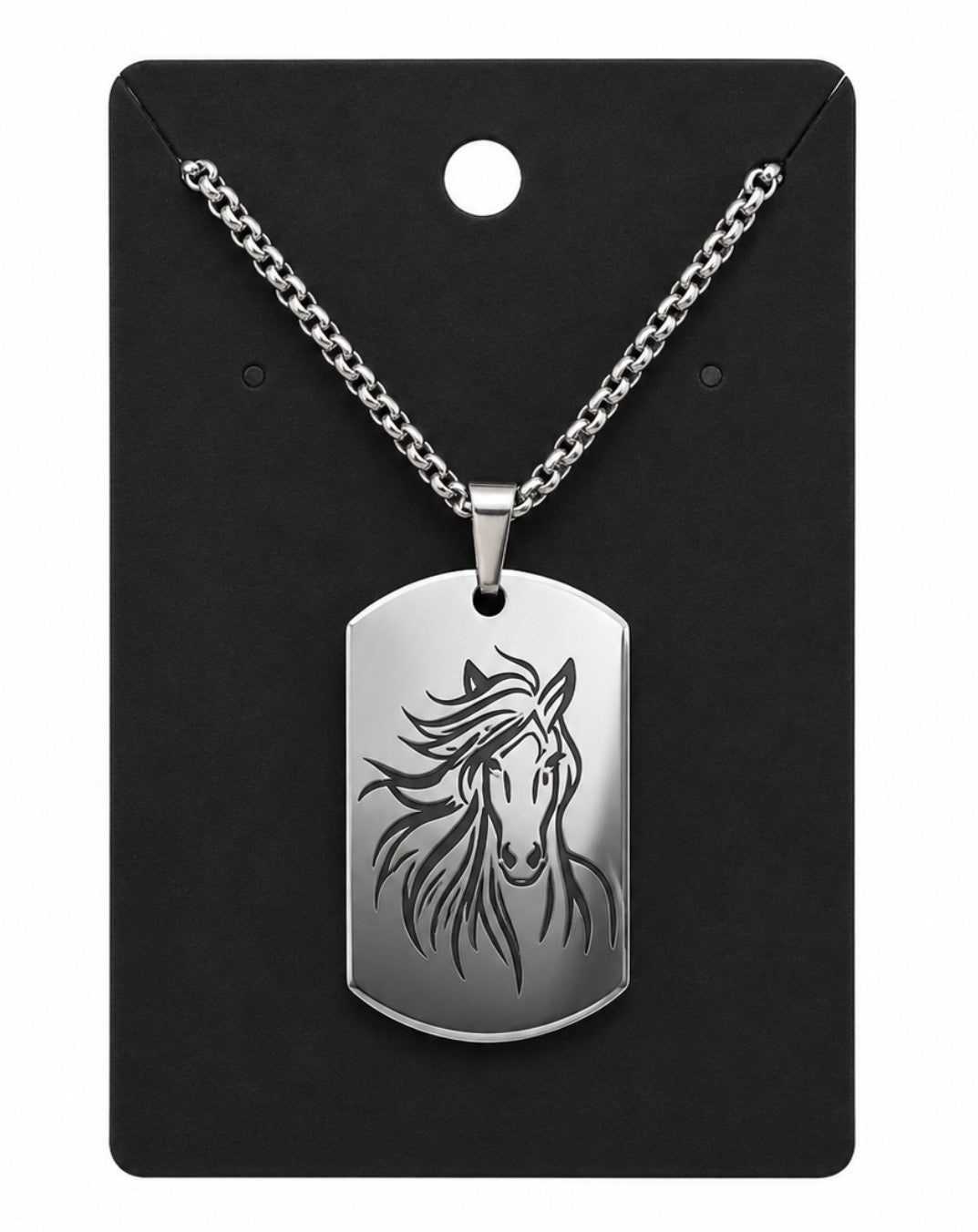 Horse Pendant Necklace
