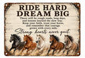 Ride Hard Sign