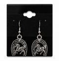 Silver Horseshoe Earrings