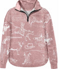 Pink Western Sweatshirt