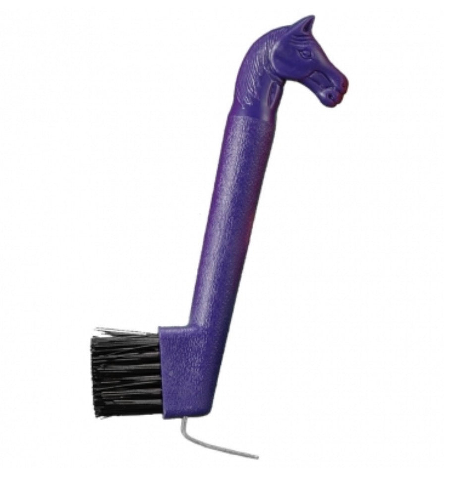 Purple Horse Hoof Pick