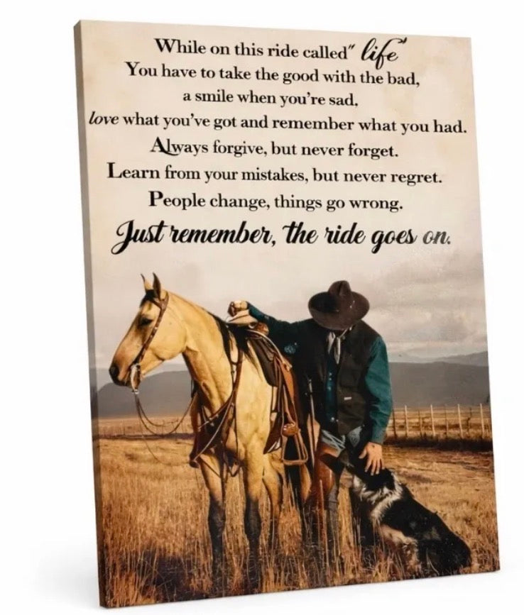 Wild Ride Canvas Print