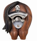 Horse butt bottle opener