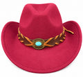 Maroon Cowboy Hat