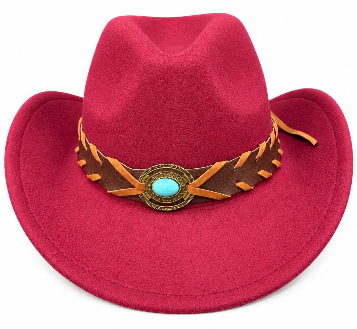Maroon Cowboy Hat