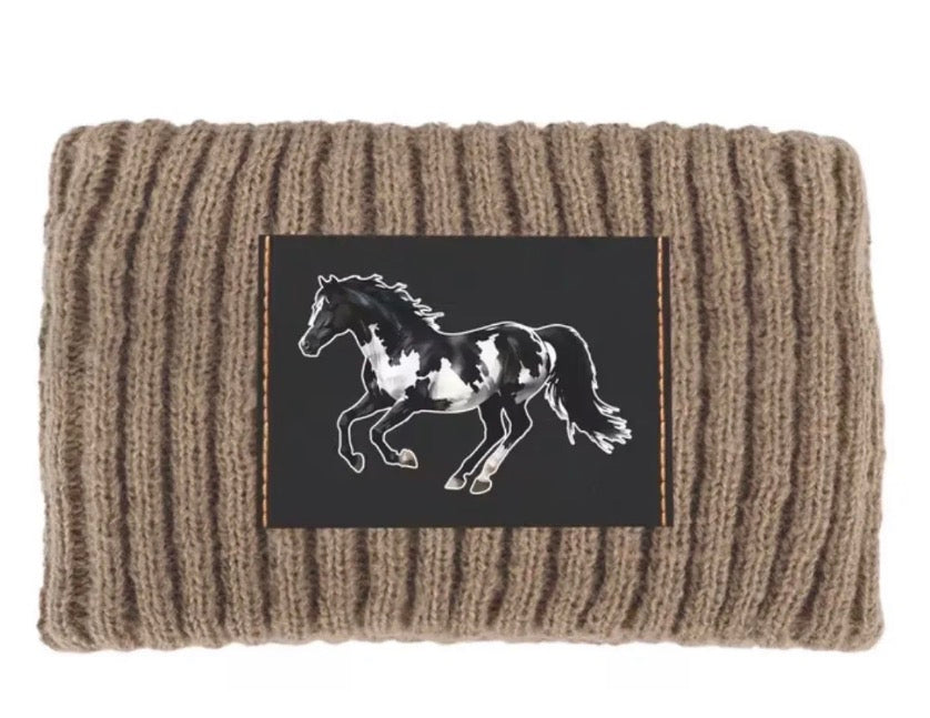 Tan Horse Headband