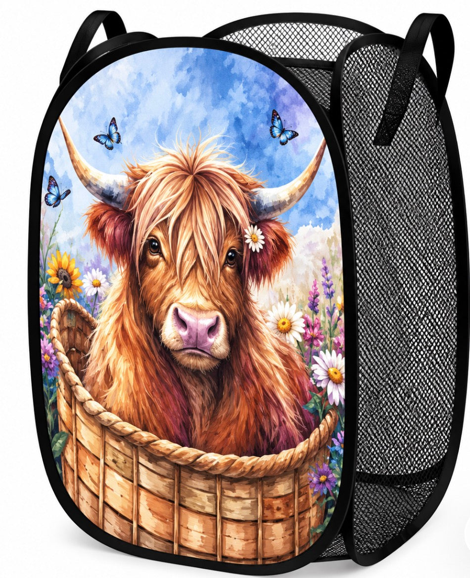 Cow Net Hamper