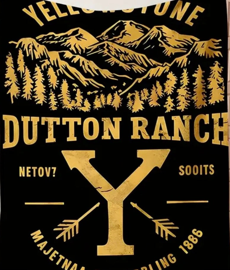 Yellowstone Fleece Throw