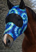 Blue Tie Die Fly Mask