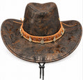 Black Floral Sunhat