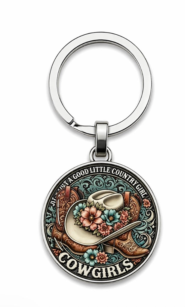 Cowgirls Keychain