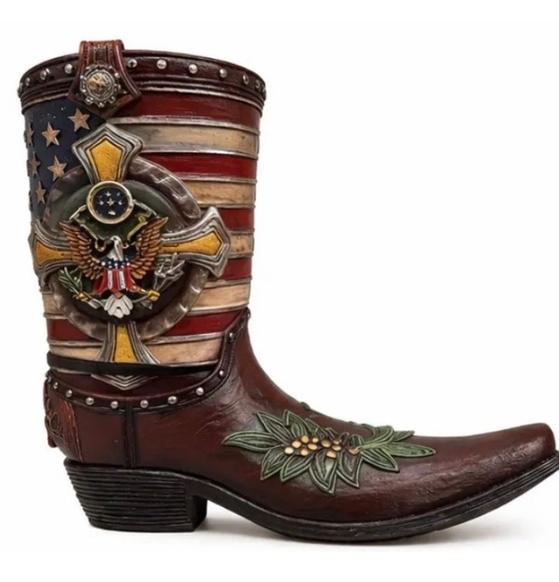 Eagle Boot Piggy Bank