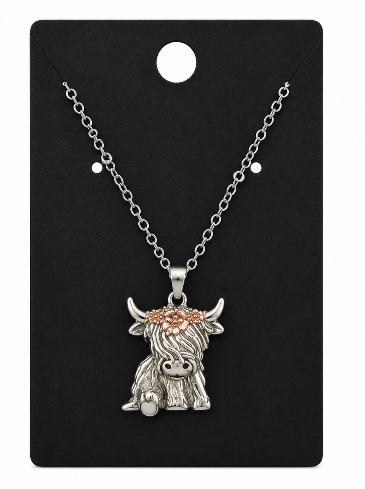 Highland Cow Necklace