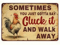 Small Cluck It Sign
