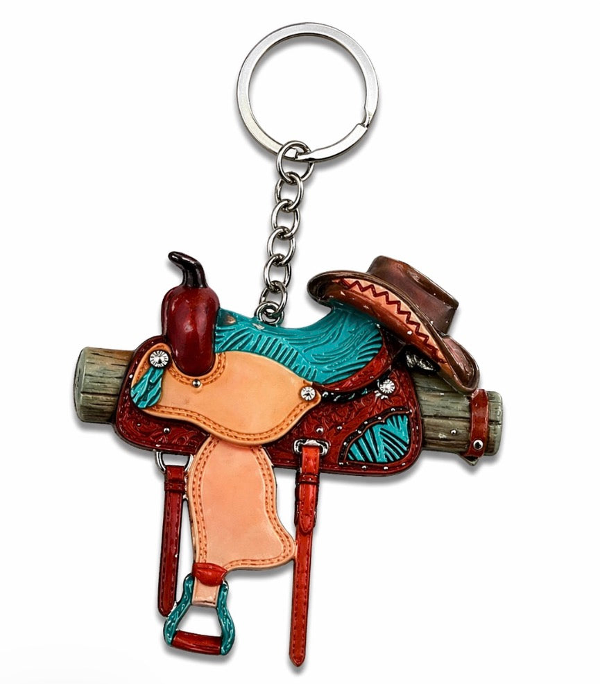 Teal Saddle