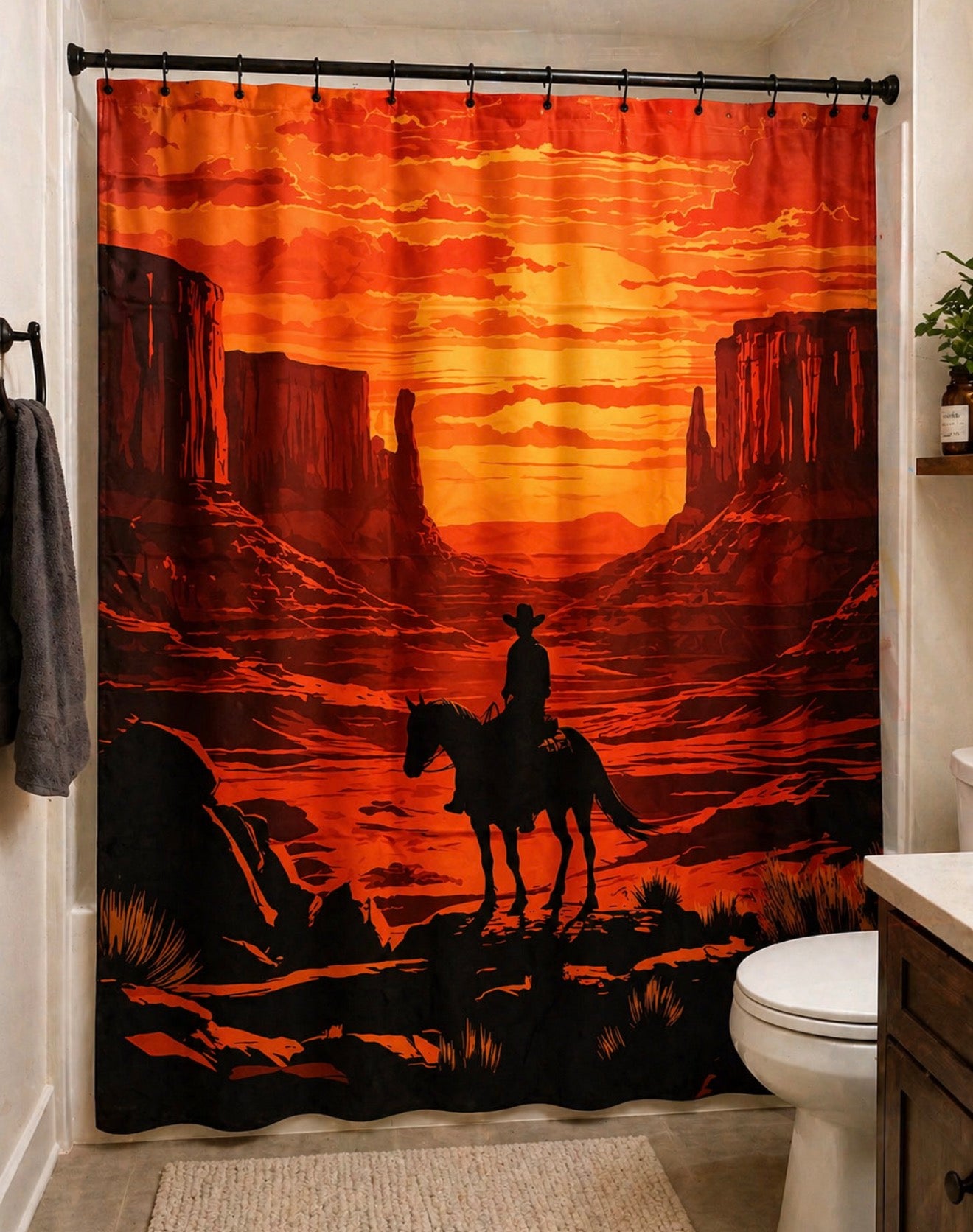 West Shower Curtain