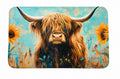Sunflower cow rug