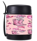 Black Western Food Thermos