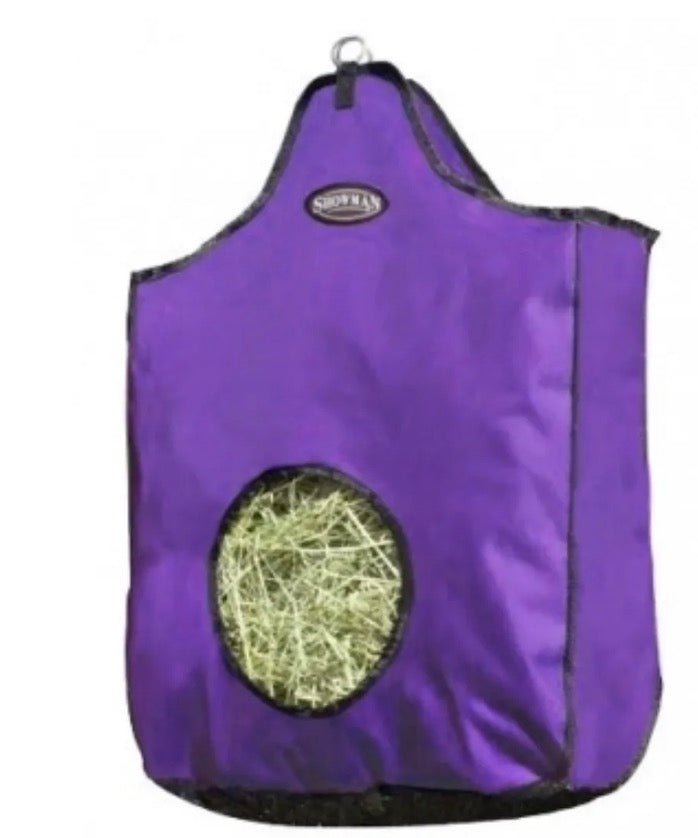 Purple Mesh Hay Bag