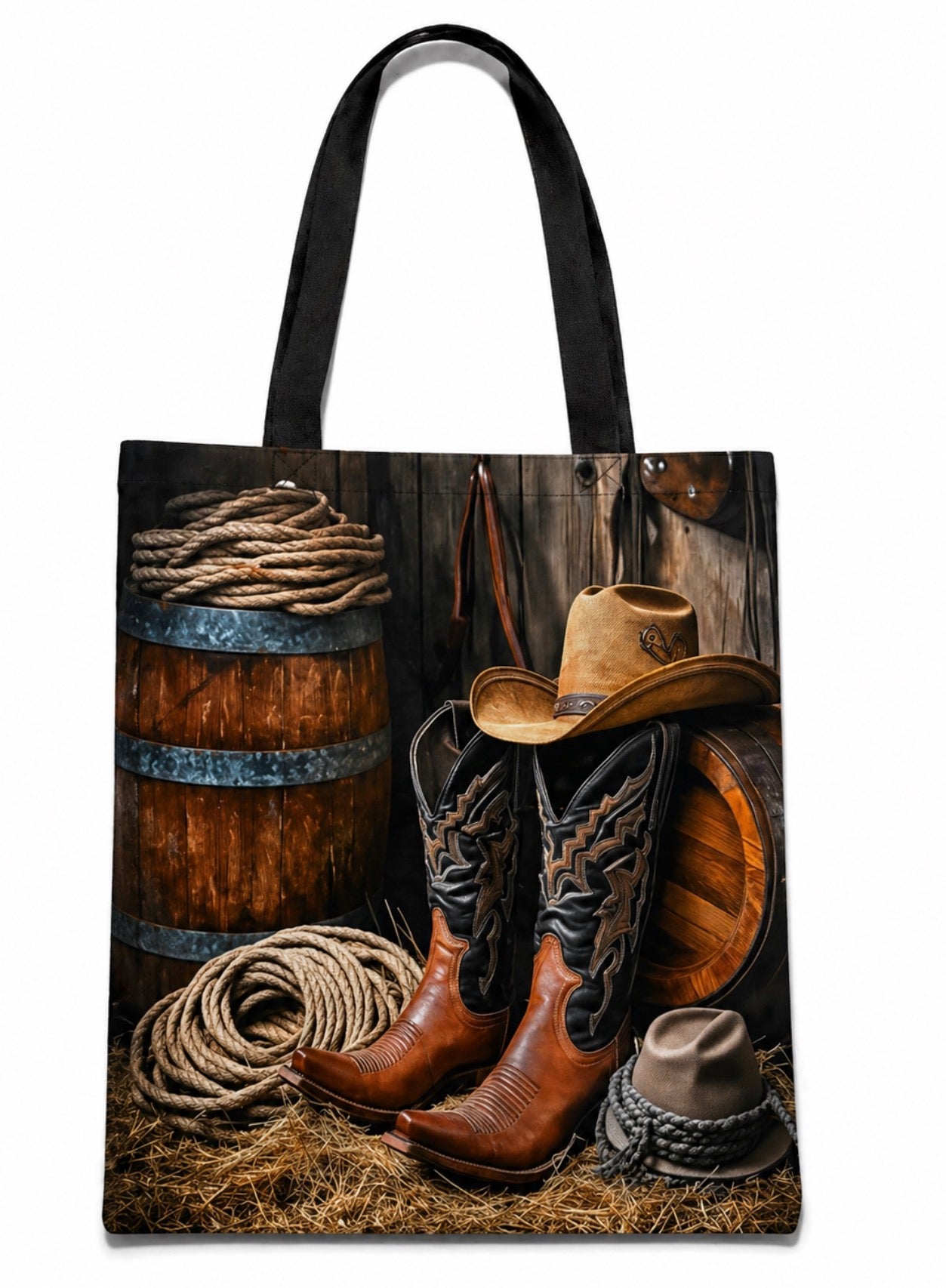 Western Reusable Tote